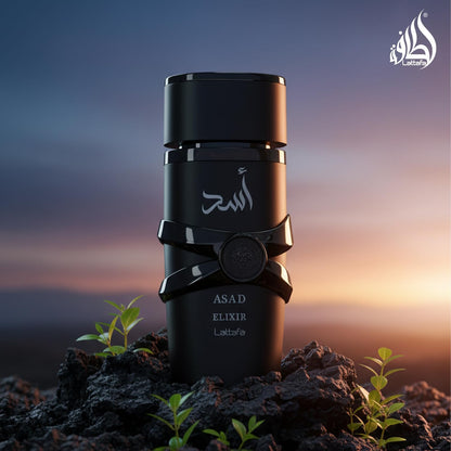Asad Elixir Lattafa 100 ml Edp Spray - Hombre