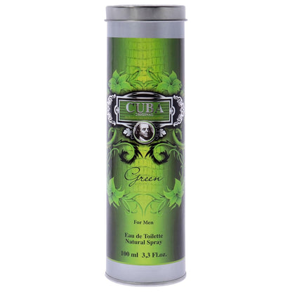 Cuba Green Caballero Des Champs 100 ml Edt Spray - Hombre