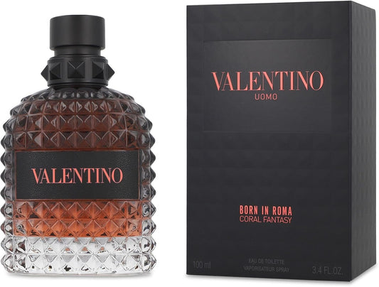 Valentino Uomo Born In Roma Coral Fantasy 100Ml Edt Spray - Hombre