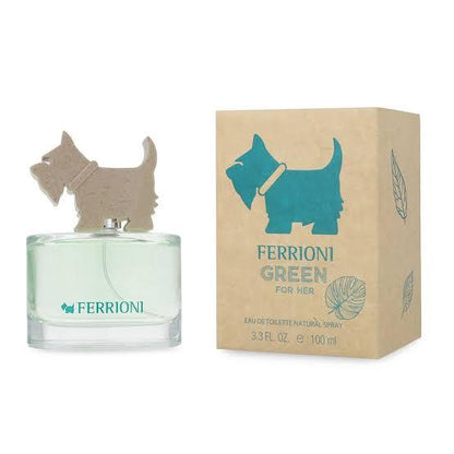 Ferrioni Green For Her 100Ml Edt Spray - Mujer