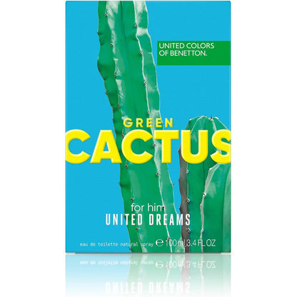 Benetton Benetton Green Cactus For Him 100Ml Edt Spray - Hombre