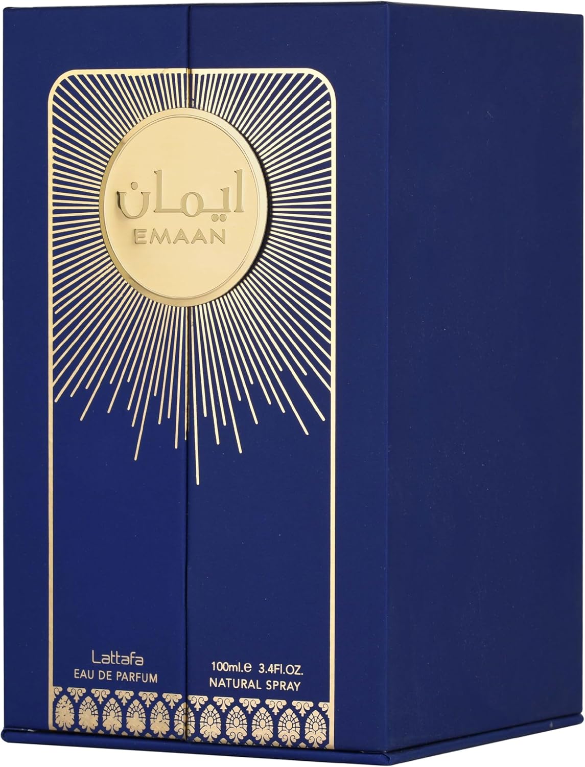 Lattafa Emaan 100 ml Edp Spray - Fragancia Chipre Floral para Mujer con Notas de Bergamota y Jazmín