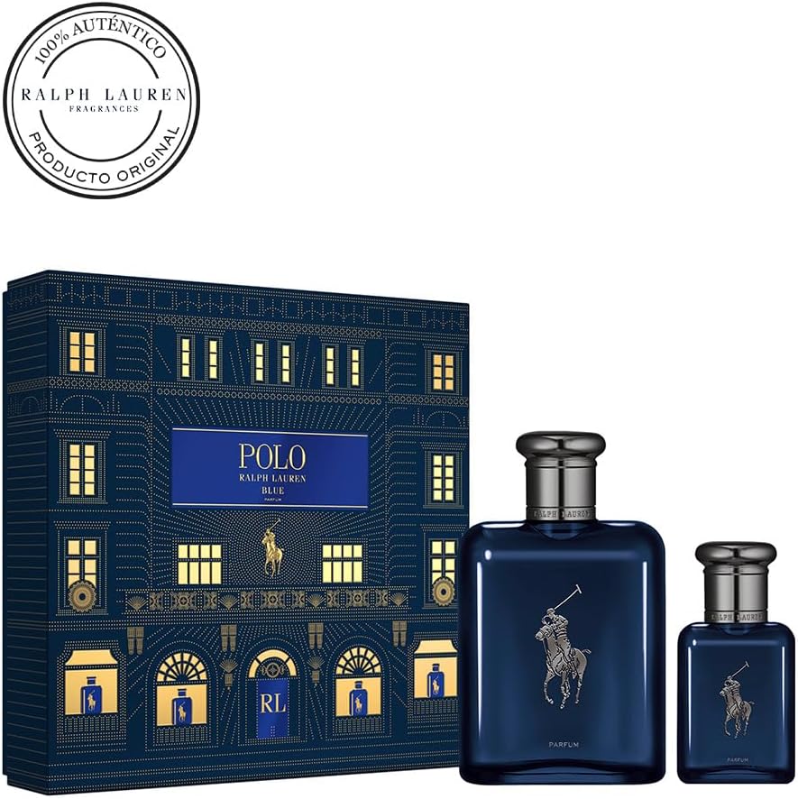 Ralph Lauren Set Polo Blue Parfum 2Pzs 125Ml Edp Spray/ 40Ml Edp Spray - Hombre