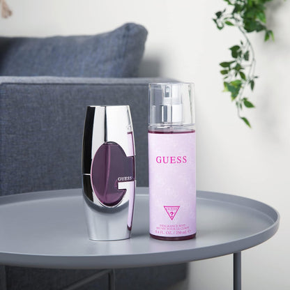 Guess Body Mist Spray para Mujer 250 ml - Fragancia Floral Frutal con Notas de Manzana Verde y Bergamota - Aroma Fresco y Atractivo