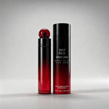 Perry Ellis 360 Red Profumo 100 ml Edp Spray - Hombre