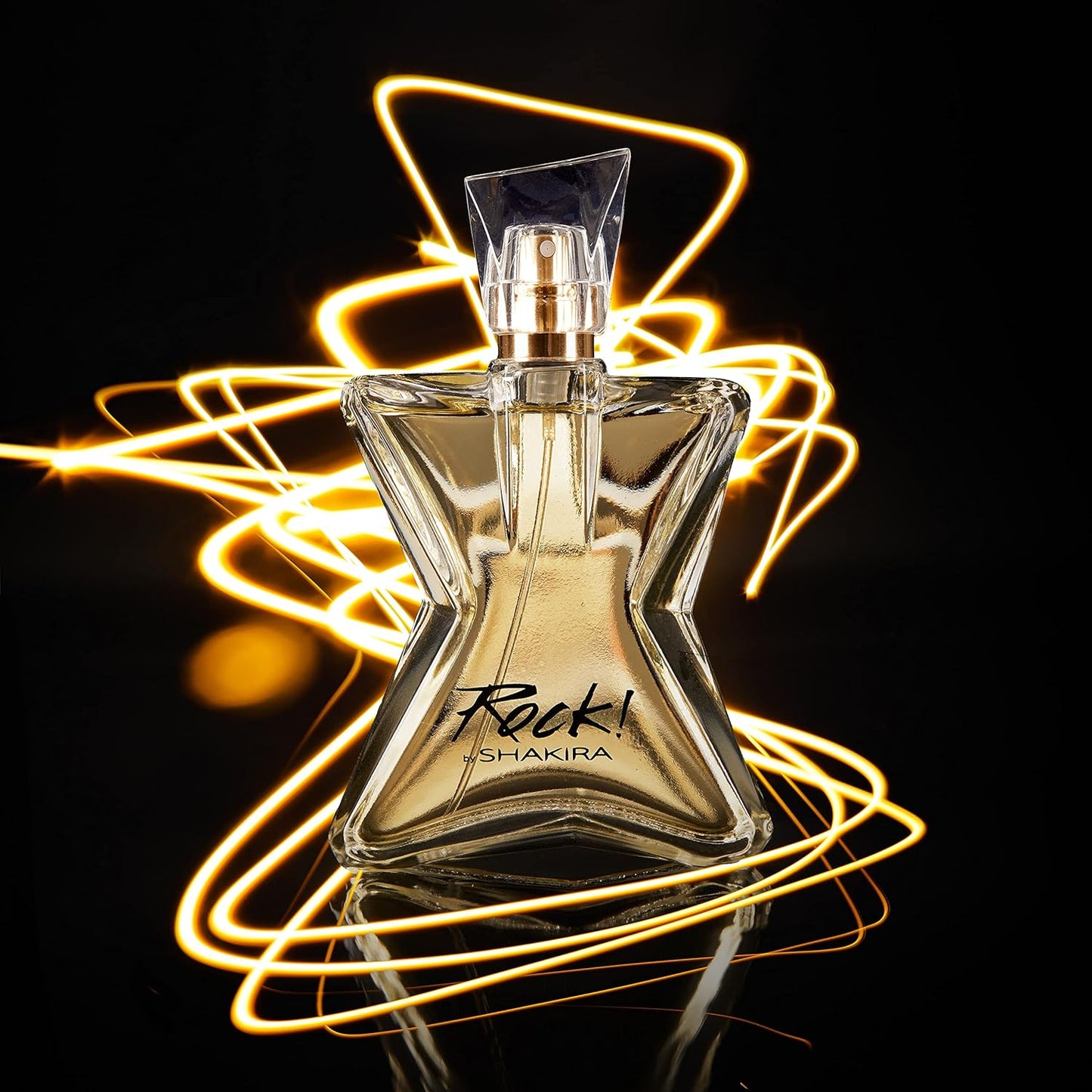 Shakira Rock by Shakira 80 ml Edt Spray para Mujer Fragancia Floral Frutal con Notas de Bergamota y Jazmín