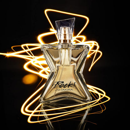 Shakira Rock by Shakira 80 ml Edt Spray para Mujer Fragancia Floral Frutal con Notas de Bergamota y Jazmín