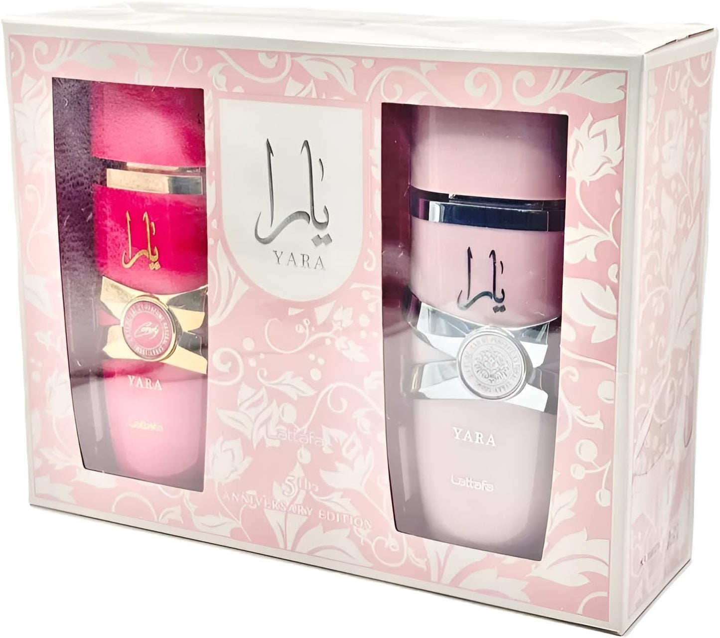 Set Lattafa Yara 2Pzs Candy 100Ml Edp Spray/ Yara 100Ml Edp Spray - Mujer