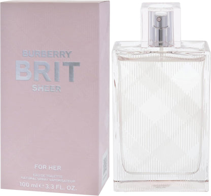 Burberry Brit Sheer Burberry 100 ml Edt Spray - Mujer
