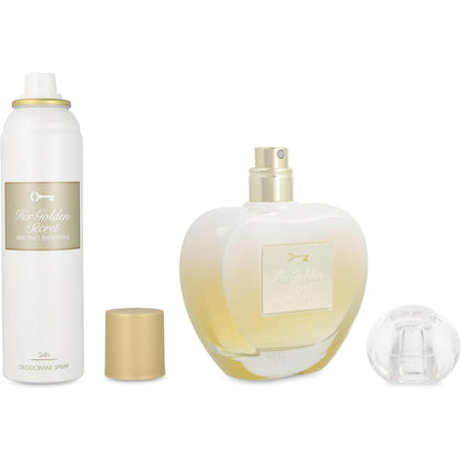 Set Her Golden Secret 2Pz 80Ml Edt Spray/ Desodorante 150Ml - Mujer