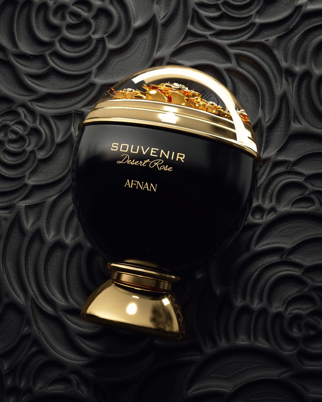 Set Afnan Souvenir Desert Rose 3Pzs 100Ml Edp Spray/ Body Lotion 100Ml/ Shower Gel 100Ml - Mujer