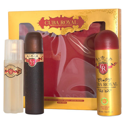 Set Cuba Royal For Men Des Champs 3 Pz - Hombre