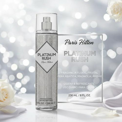 Platinum Rush Paris Hilton 236 ml Body Mist Spray - Mujer