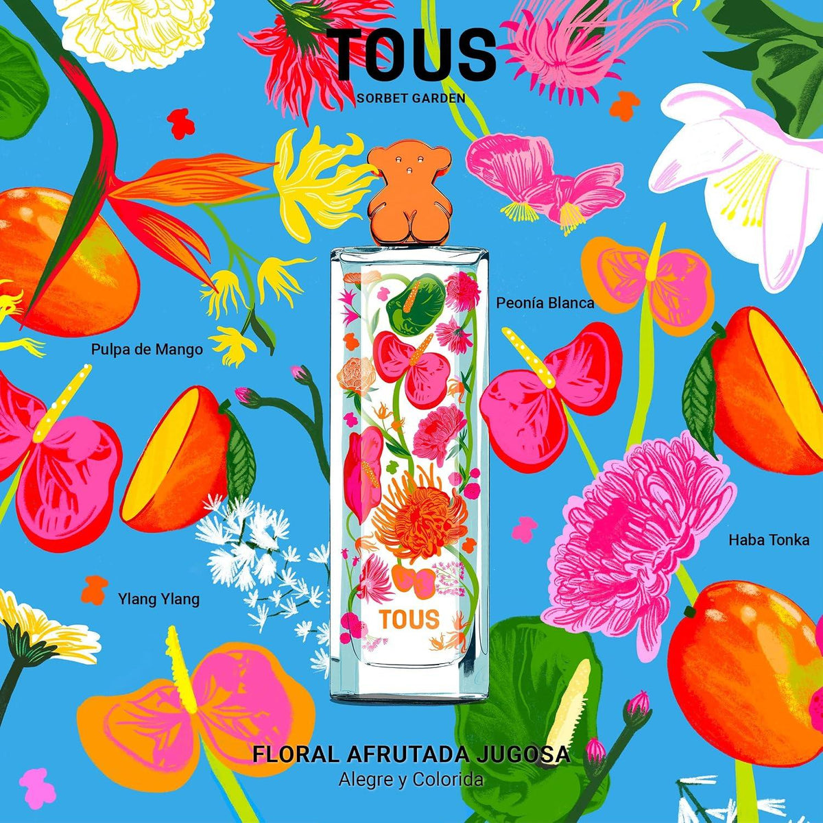 Tous Sorbet Garden 90Ml Edt Spray - Mujer