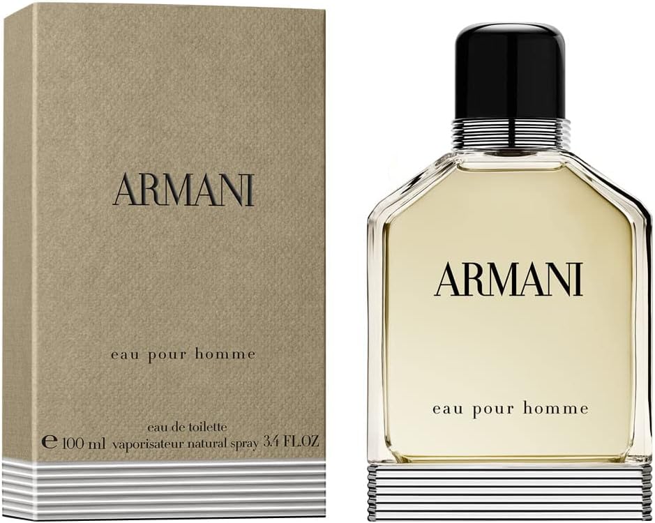 Armani Eau Pour Homme Giorgio Armani 100 ml Edt Spray - Hombre