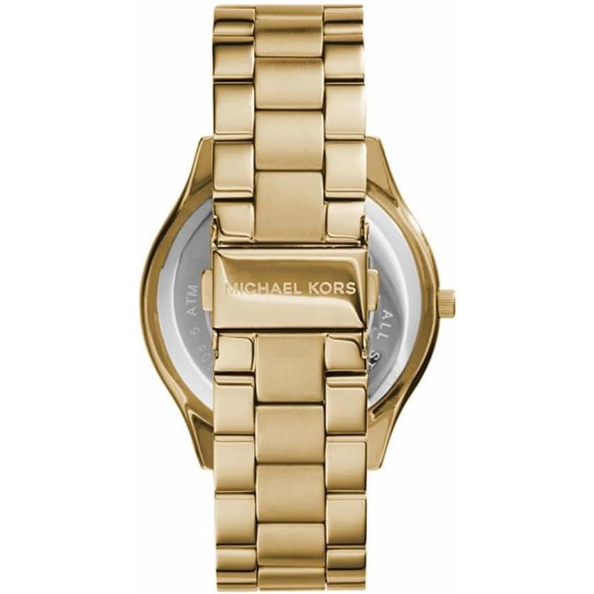 Michael Kors Reloj Mk3179 para Mujer con Diseño Elegante y Pulsera de Acero Inoxidable Dorado