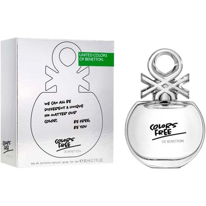 Benetton Colors Free Her 80Ml Edt Spray - Mujer