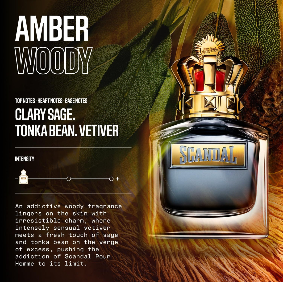 Scandal Jean Paul Gaultier 100 ml Edt Spray - Hombre