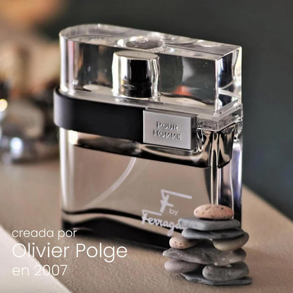 F By Ferragamo Black Caballero Salvatore Ferragamo 100 ml Edt Spray - Hombre