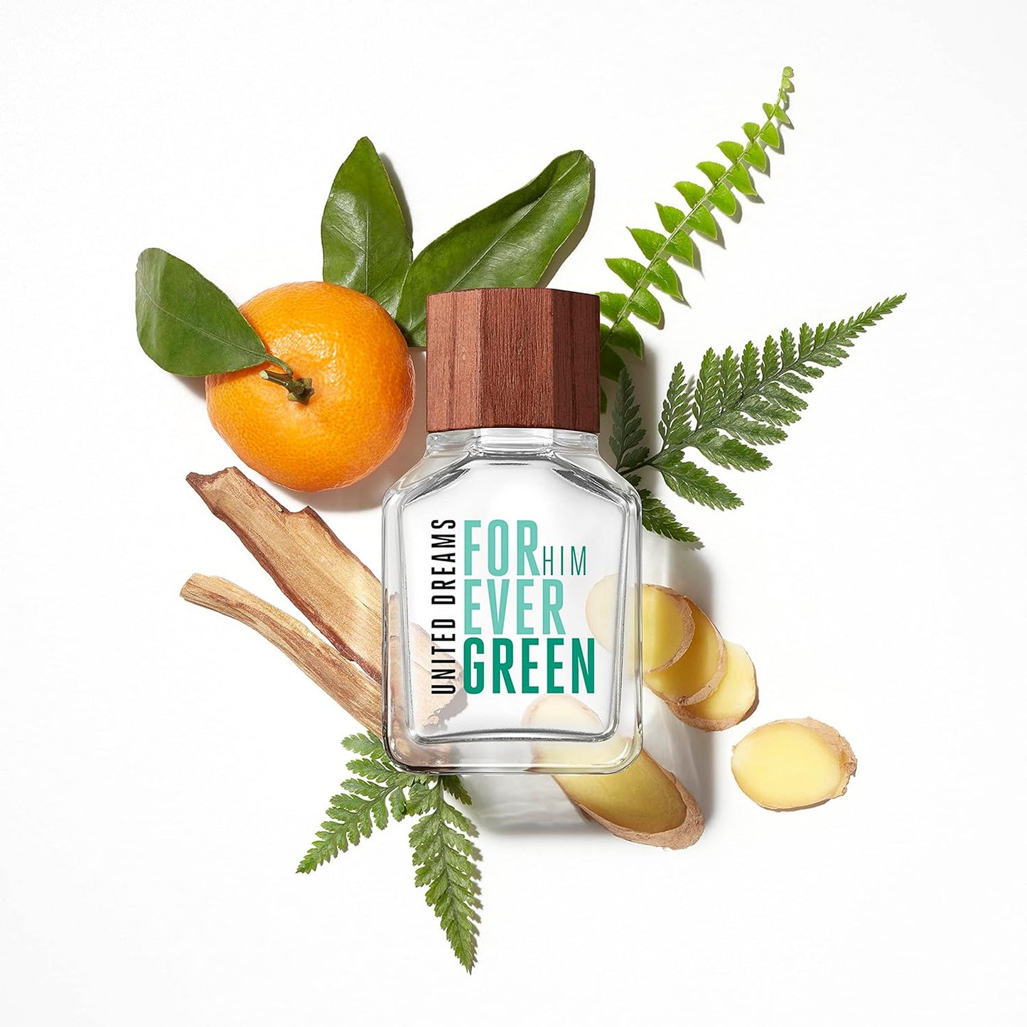 United Dreams Forever Green Him Benetton 100 ml Edt Spray - Hombre
