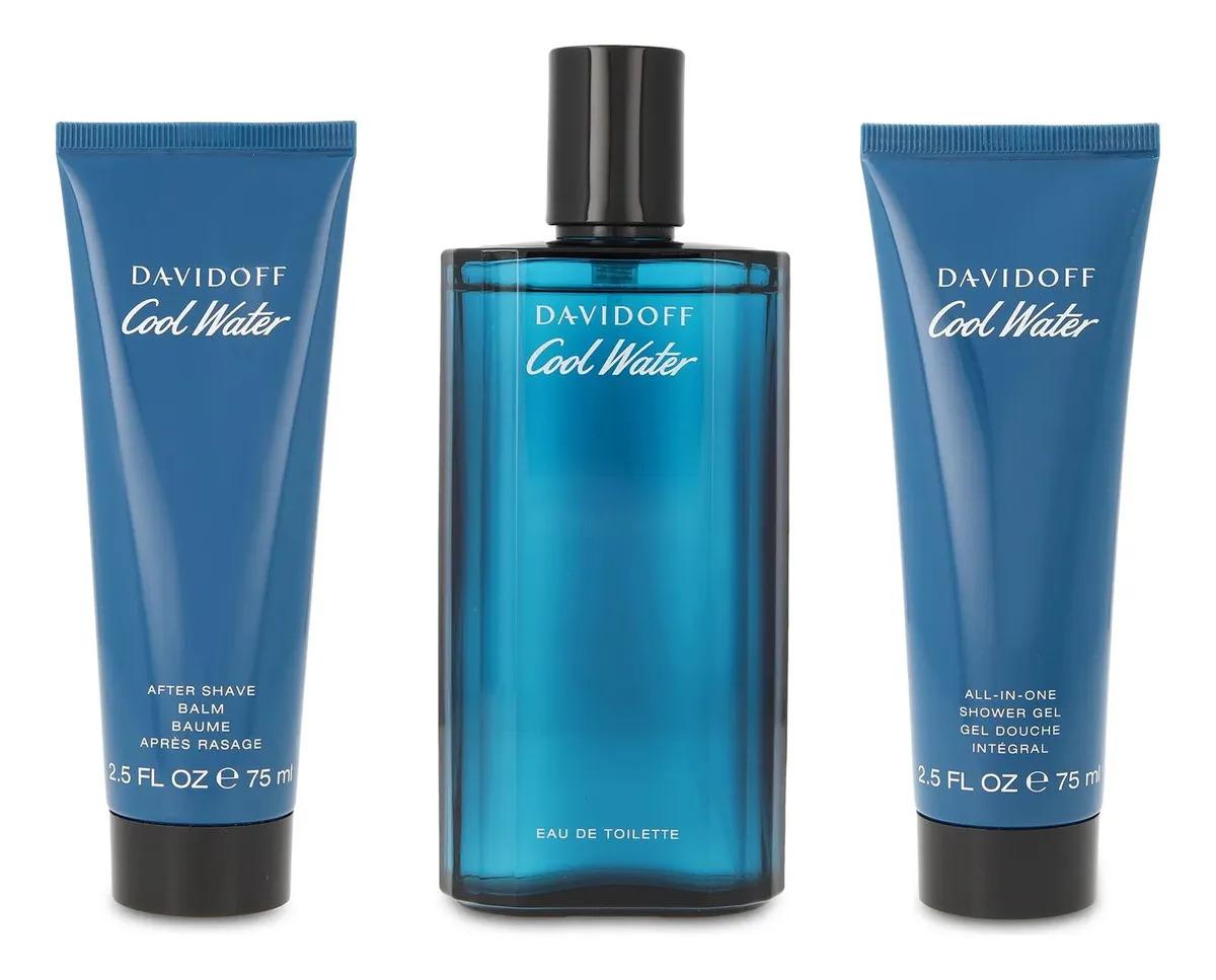 Set Cool Water 3Pzs 125Ml Edt Spray/ Shower Gel 75Ml/ After Shave 75Ml - Hombre