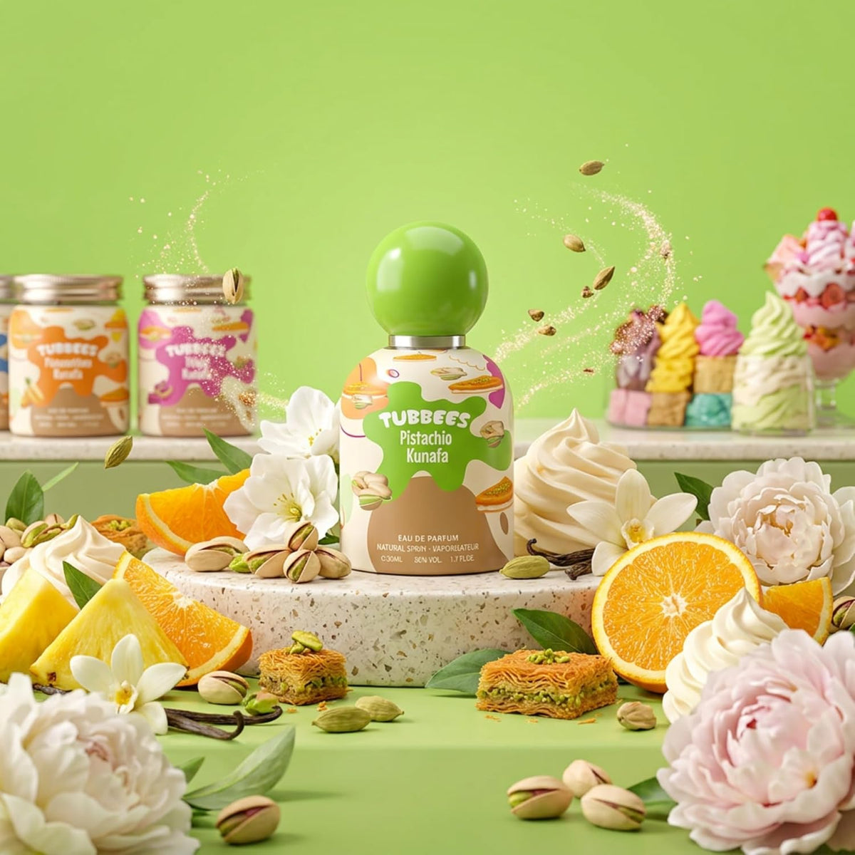 Grandeur Tubbees Pistachio Kunafa 50Ml Edp Spray - Infantil