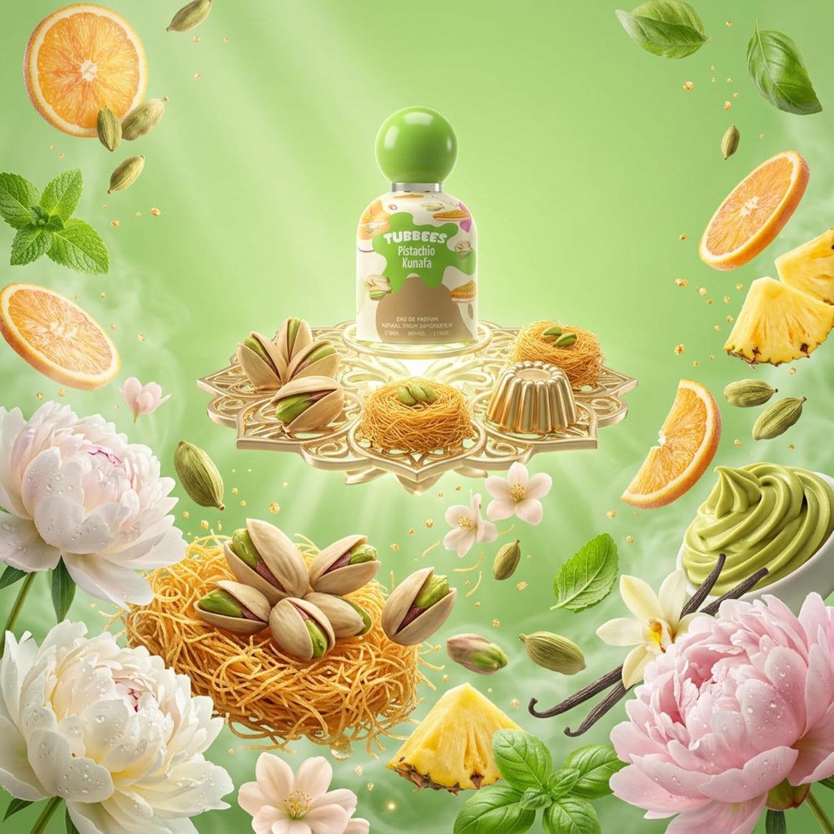 Grandeur Tubbees Pistachio Kunafa 50Ml Edp Spray - Infantil