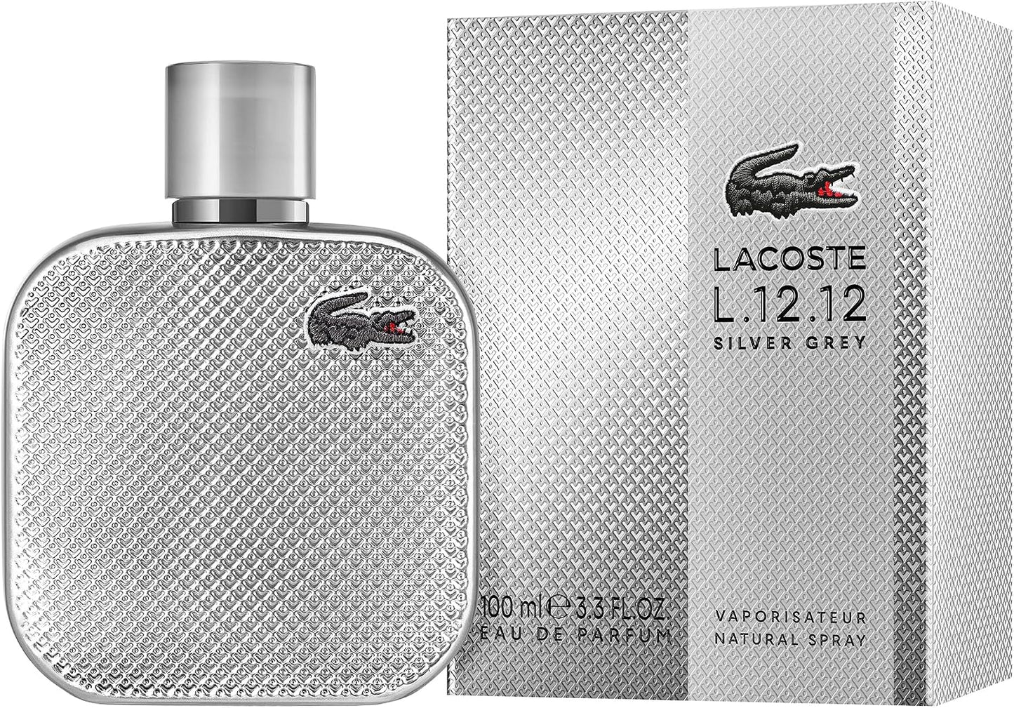 Lacoste Silver Grey 100Ml Edp Spray Lacoste - Hombre