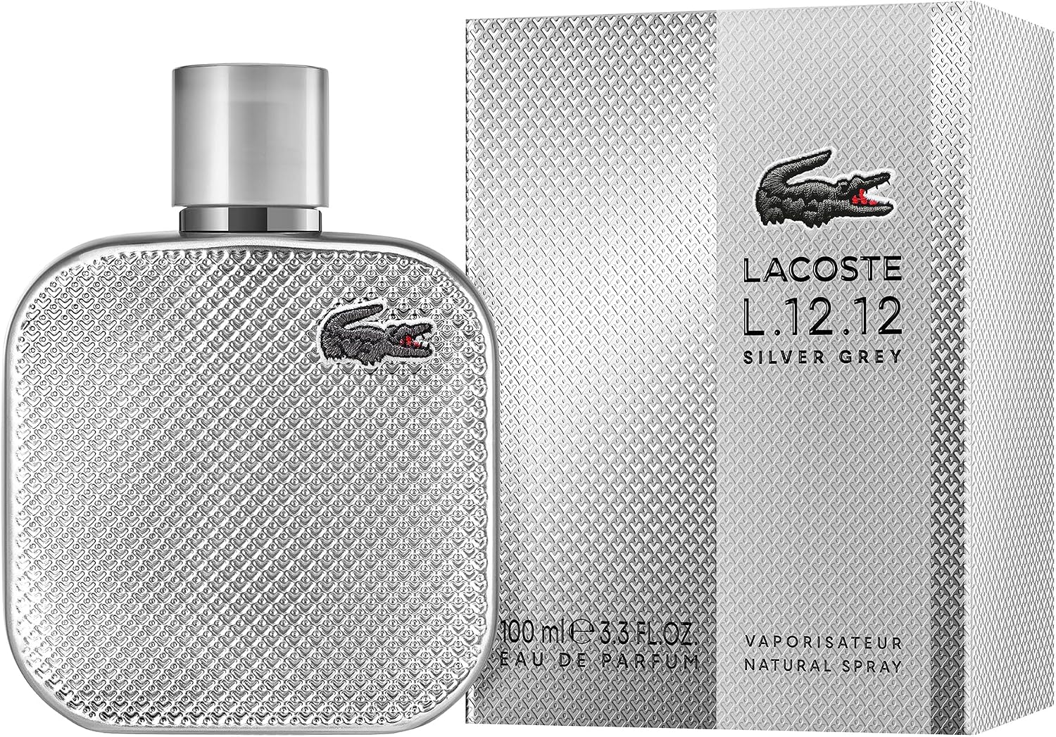 Lacoste Silver Grey 100Ml Edp Spray Lacoste - Hombre