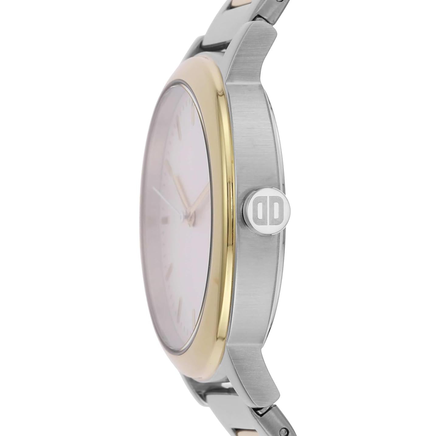 Donna Karan Reloj Ny6621 para Mujer con Diseño Elegante y Pulsera de Acero Inoxidable y Oro
