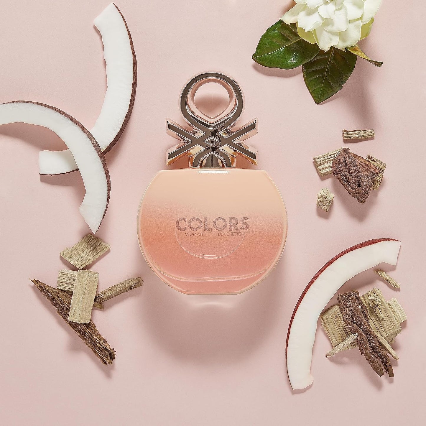 Set Benetton Colors Rose 2Pz 80Ml Edt Spray - Mujer