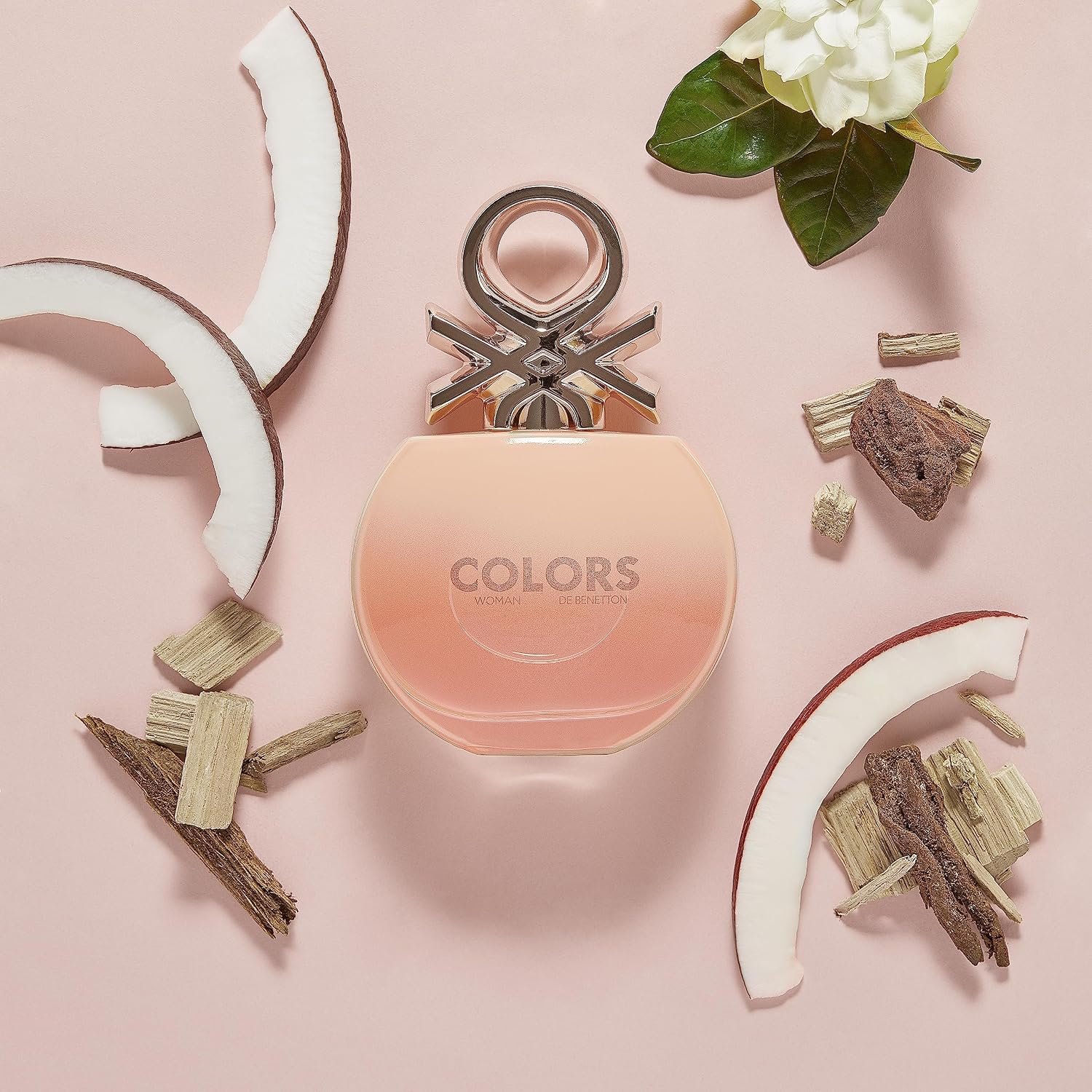 Set Benetton Colors Rose 2Pz 80Ml Edt Spray - Mujer