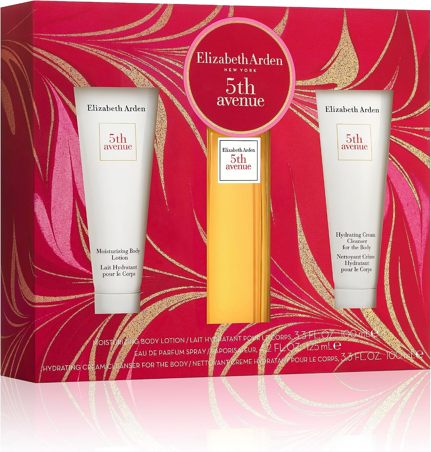 Set 5Th Avenue Dama Elizabeth Arden 3 Pz ( Perfume 125 ml, Crema 100 ml Y Locion Crema 100 ml ) - PriceOnLine