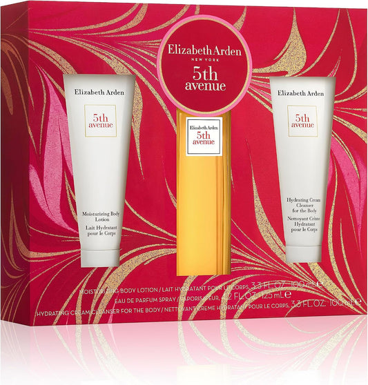 Set 5Th Avenue Dama Elizabeth Arden 3 Pz ( Perfume 125 ml, Crema 100 ml Y Locion Crema 100 ml ) - PriceOnLine