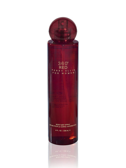 Perry Ellis 360° Red 236Ml Body Mist Spray - Mujer