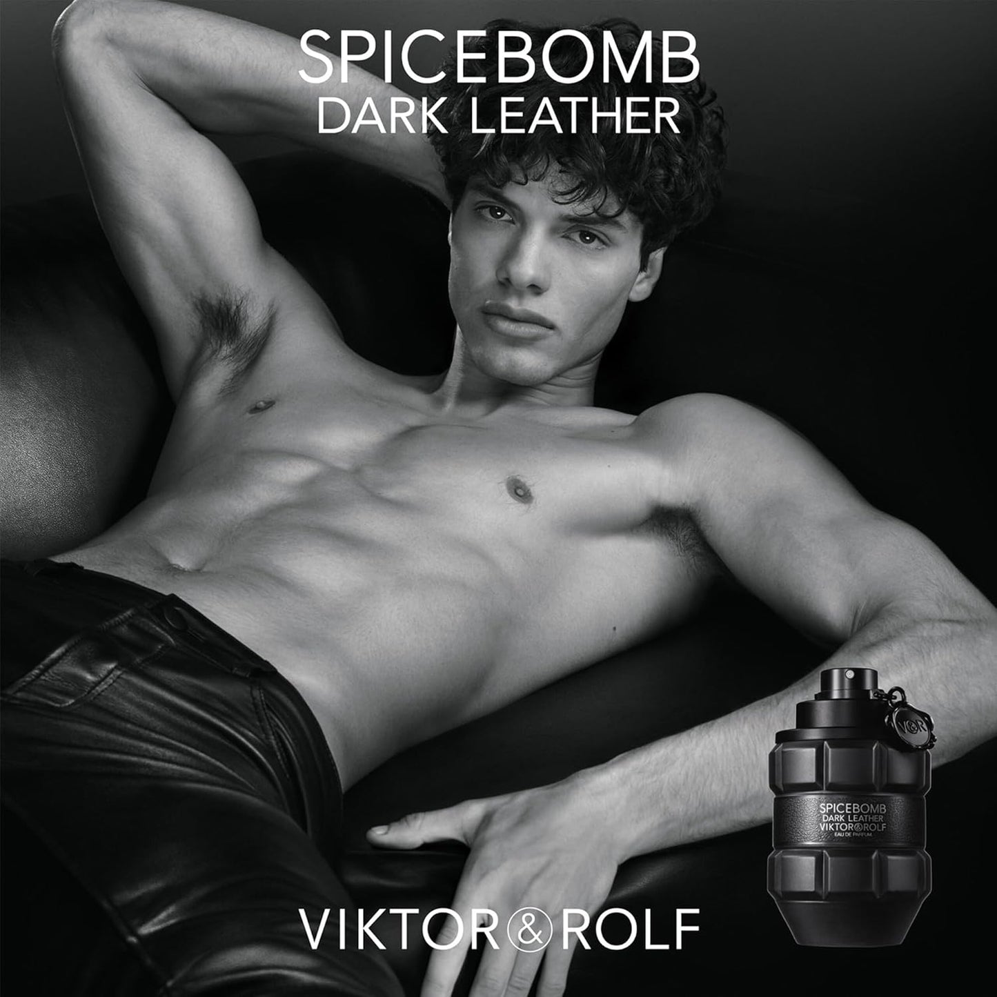 Viktor & Rolf Spicebomb Dark Leather 90Ml Edp Spray - Hombre