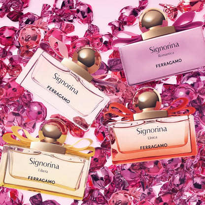 Set Ferragamo Signorina 3Pzs 100Ml Edp Spray/ Body Lotion 50Ml/ 15Ml Edp Spray - Mujer