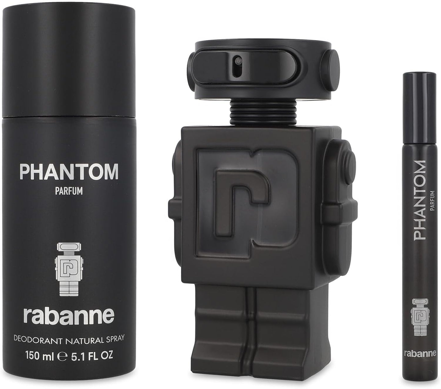 Set Phantom Intense 3Pzs 100Ml Edp Spray/ Desodorante 150Ml Spray/ 10Ml Edp Spray - Hombre