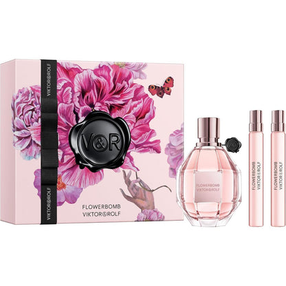 Set Flowerbomb 3Pzs 100Ml Edp Spray / 2X 10Ml Edp Spray - Mujer