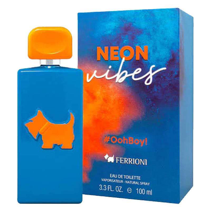 Neon Vibes Ooh Boy Caballero Ferrioni 100 ml Edt Spray - Hombre
