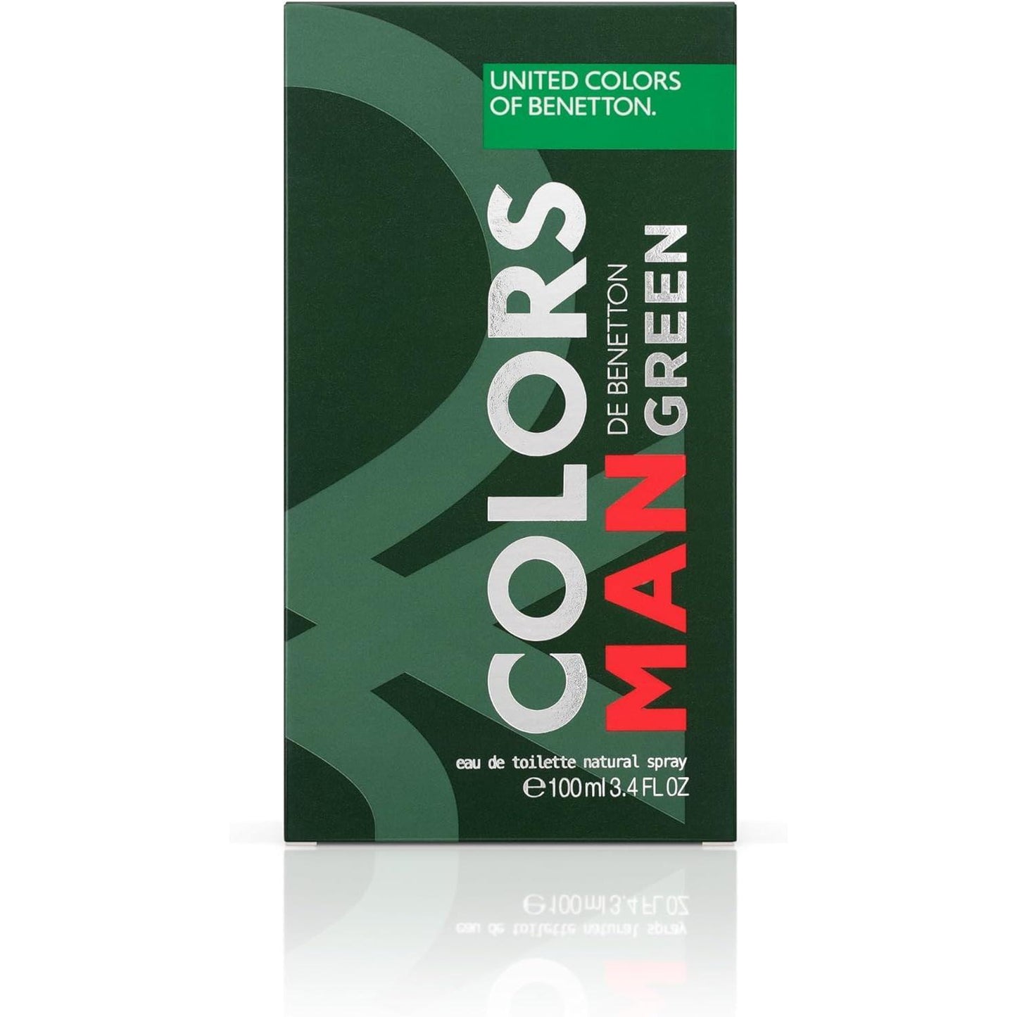 Colors Green Benetton 100 ml Edt Spray - Hombre
