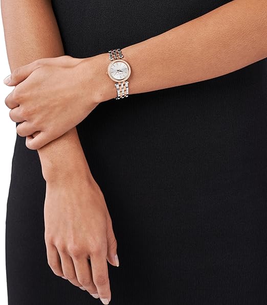 Michael Kors Reloj Mk3298 para Mujer con Diseño Elegante y Pulsera de Acero Inoxidable y Oro Rosado