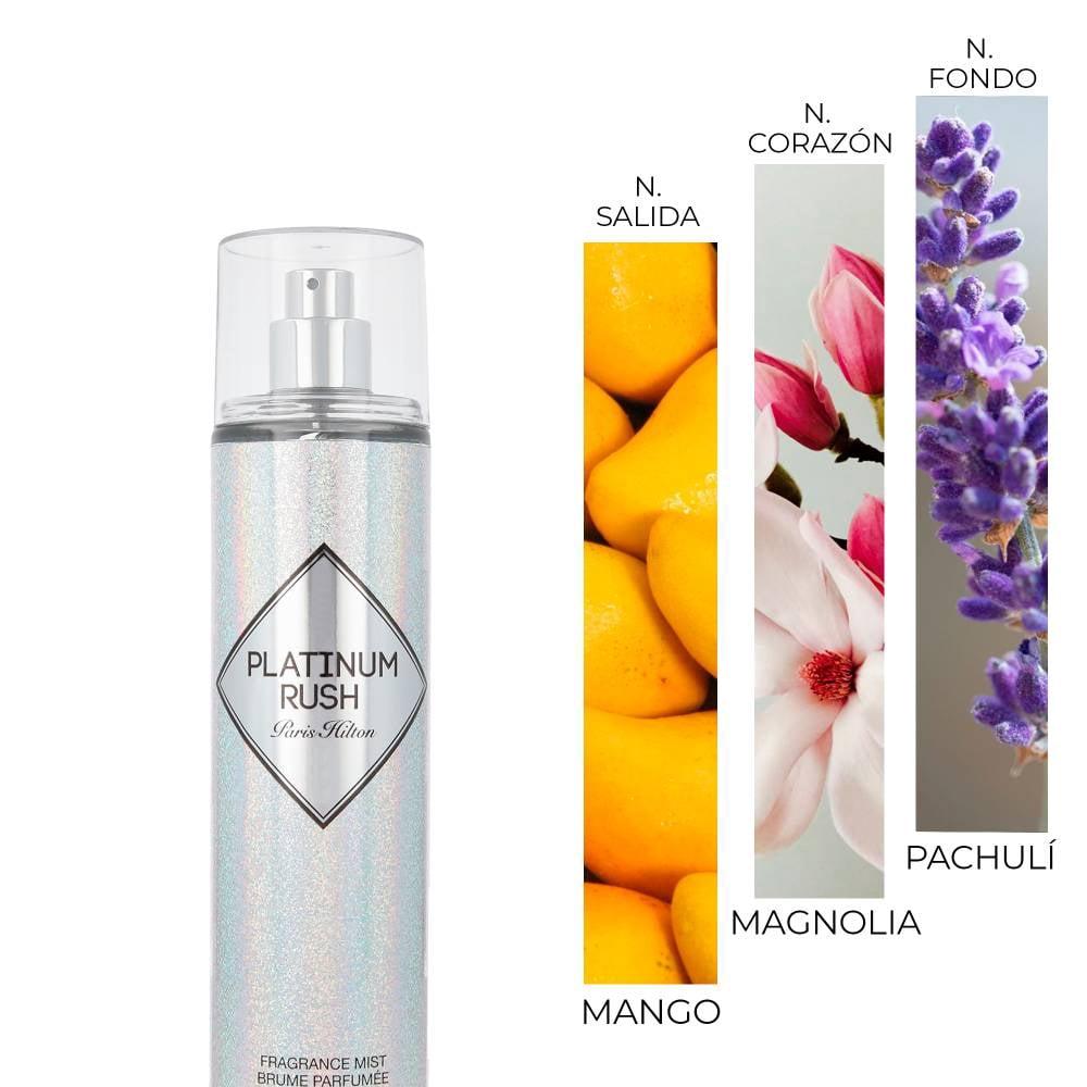 Platinum Rush Paris Hilton 236 ml Body Mist Spray - Mujer