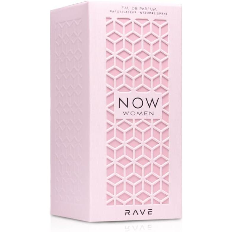 Now Women Rave (Lattafa) 100 ml Edp Spray - Mujer