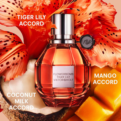 Viktor & Rolf Flowerbomb Tiger Lily 100Ml Edp Spray - Mujer