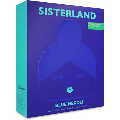 Set Sisterland Blue Neroli Dama Benetton 2 pz - Mujer