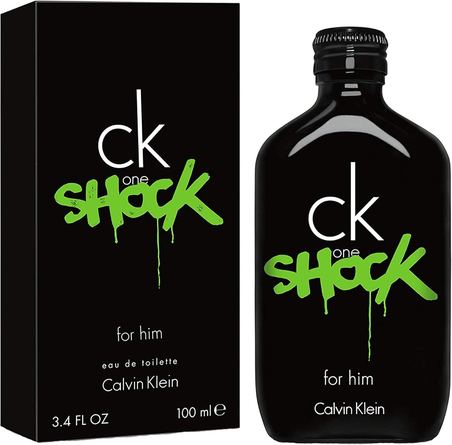 Ck One Shock Calvin Klein 200 ml Edt Spray - Perfume Original Para Hombre