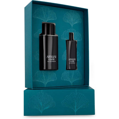 Set Giorgio Armani Code 2Pzs 75Ml Edp Spray/ 15Ml Edp Spray - Hombre