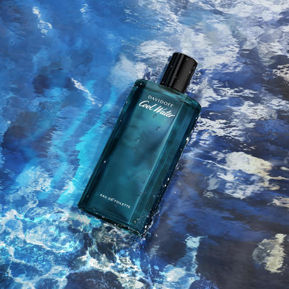 Davidoff Set Cool Water 3 pz para Hombre Fragancia Aromática Acuática con Notas de Agua de Mar y Menta