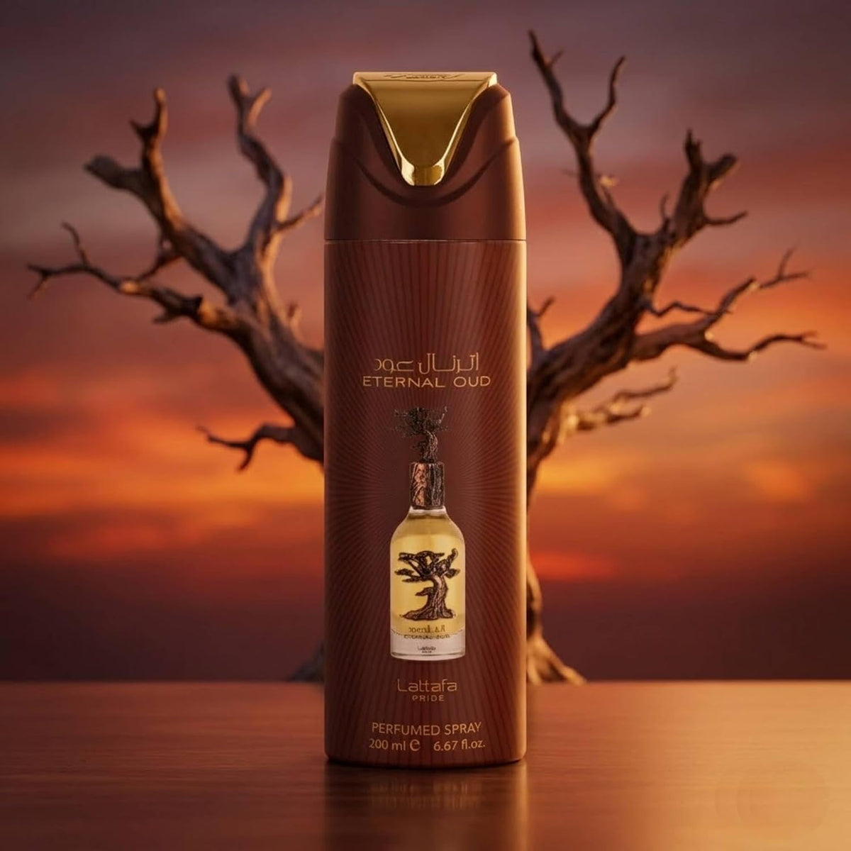 Lattafa Eternal Oud 200Ml Body Spray - Unisex